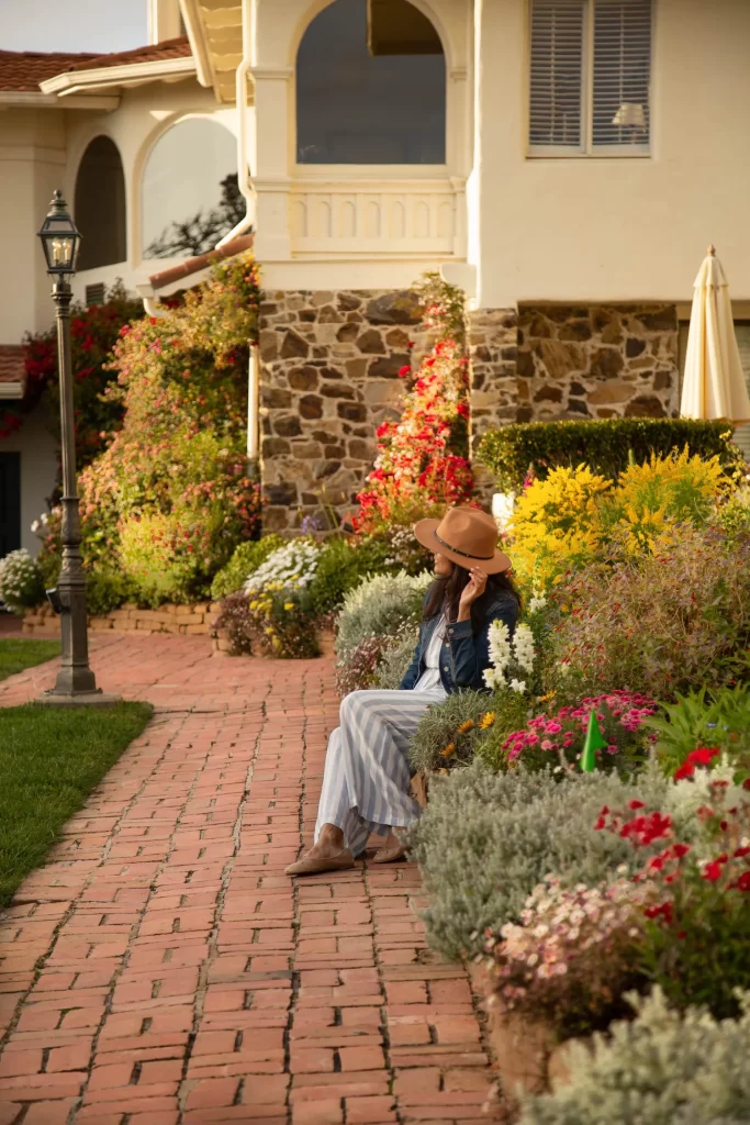 La Playa Hotel grounds in Carmel, California.