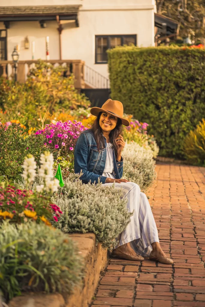 The beautiful gardens at La Playa Hotel in Carmel-by-the-sea.