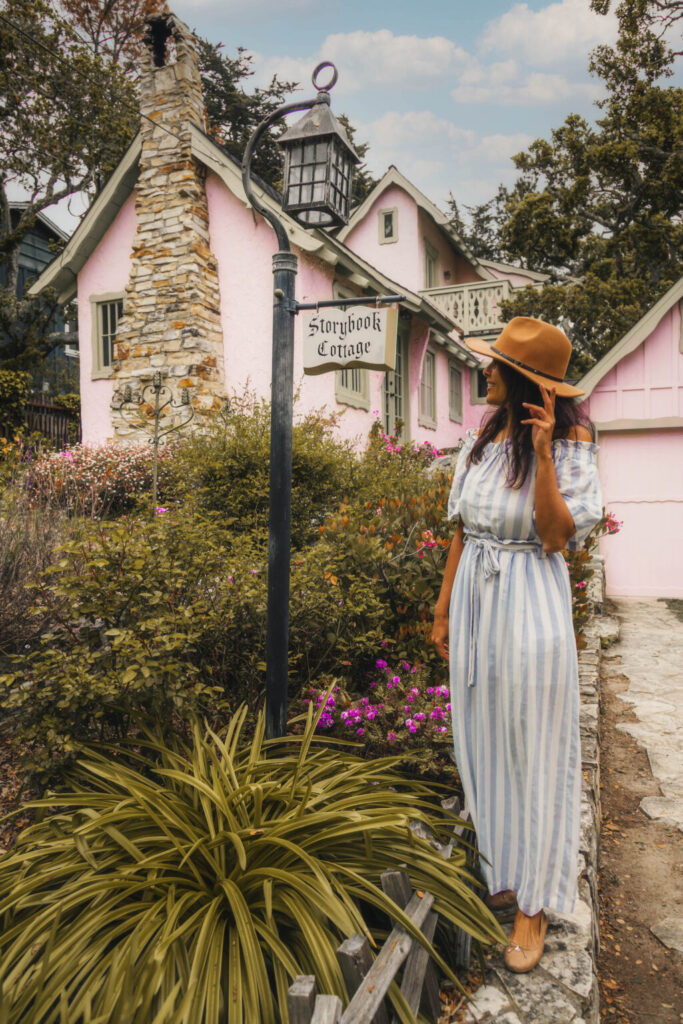 The Storybook Cottages in Carmel, California.