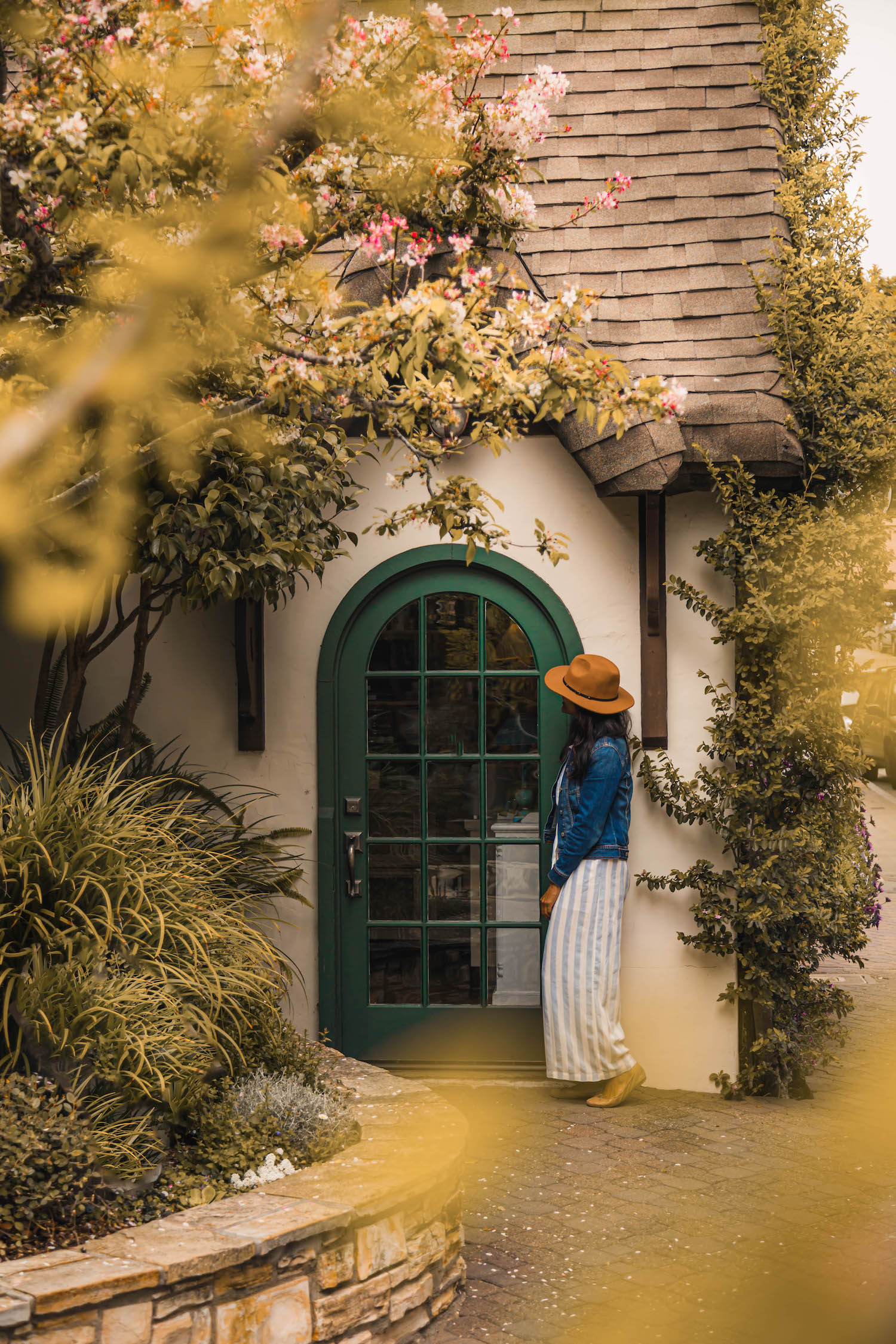 Exploring the secret village passageways is one of the popular things to do in Carmel-by-the-sea.