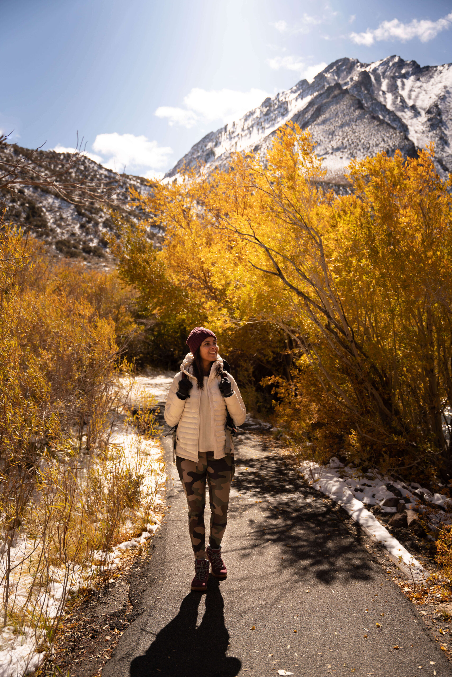 Mammoth Lakes fall colors in California. Photography by California Travel Escapes.