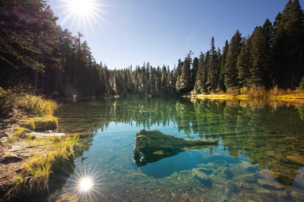 Cathedral Lake in Lake Tahoe. Photography by California Travel Escapes.