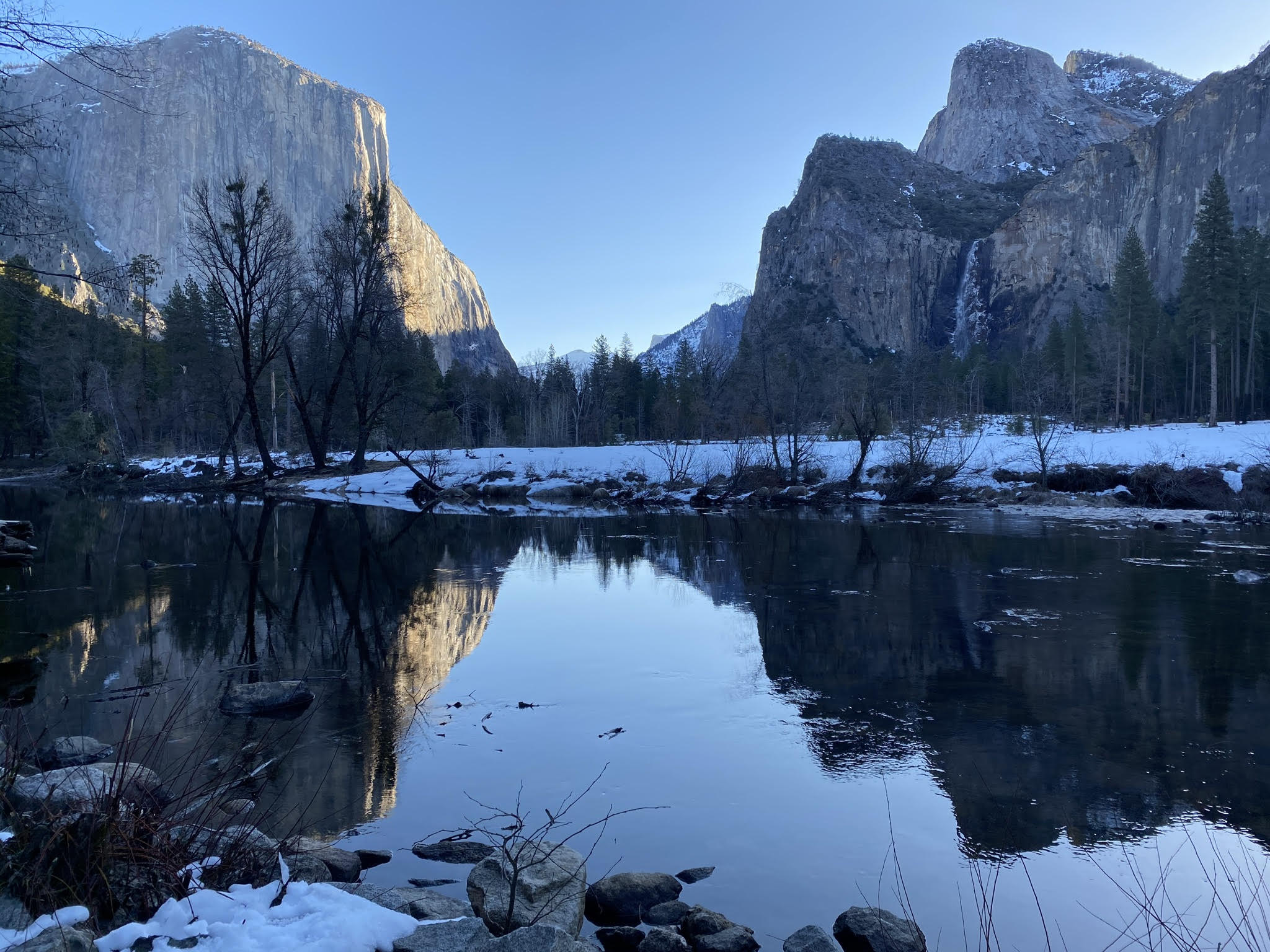 Yosemite National Park in winter. Photography by California Travel Escapes.