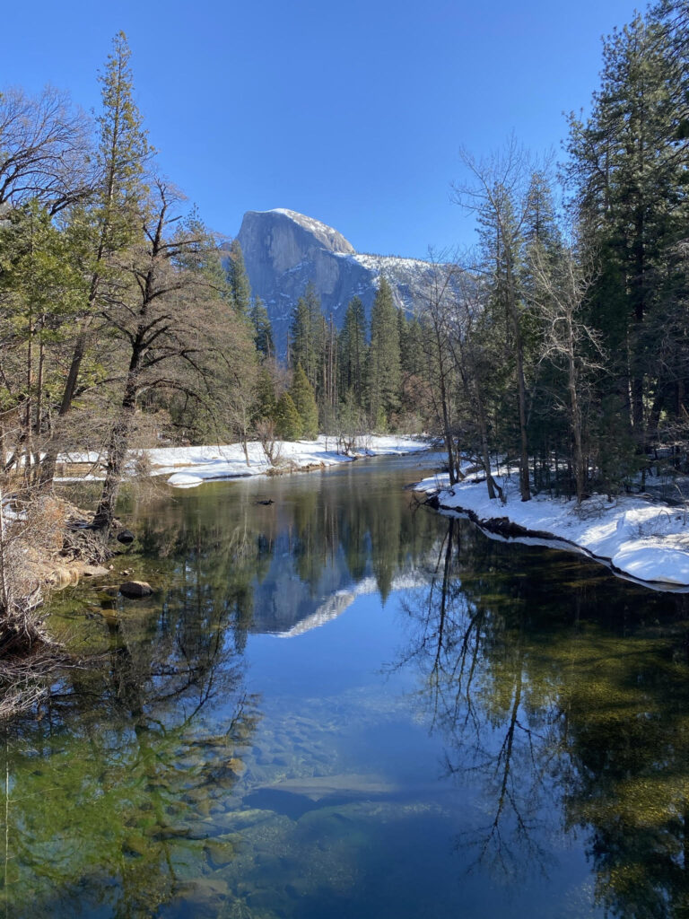 Winter at Yosemite National Park. Photography by California Travel Escapes.