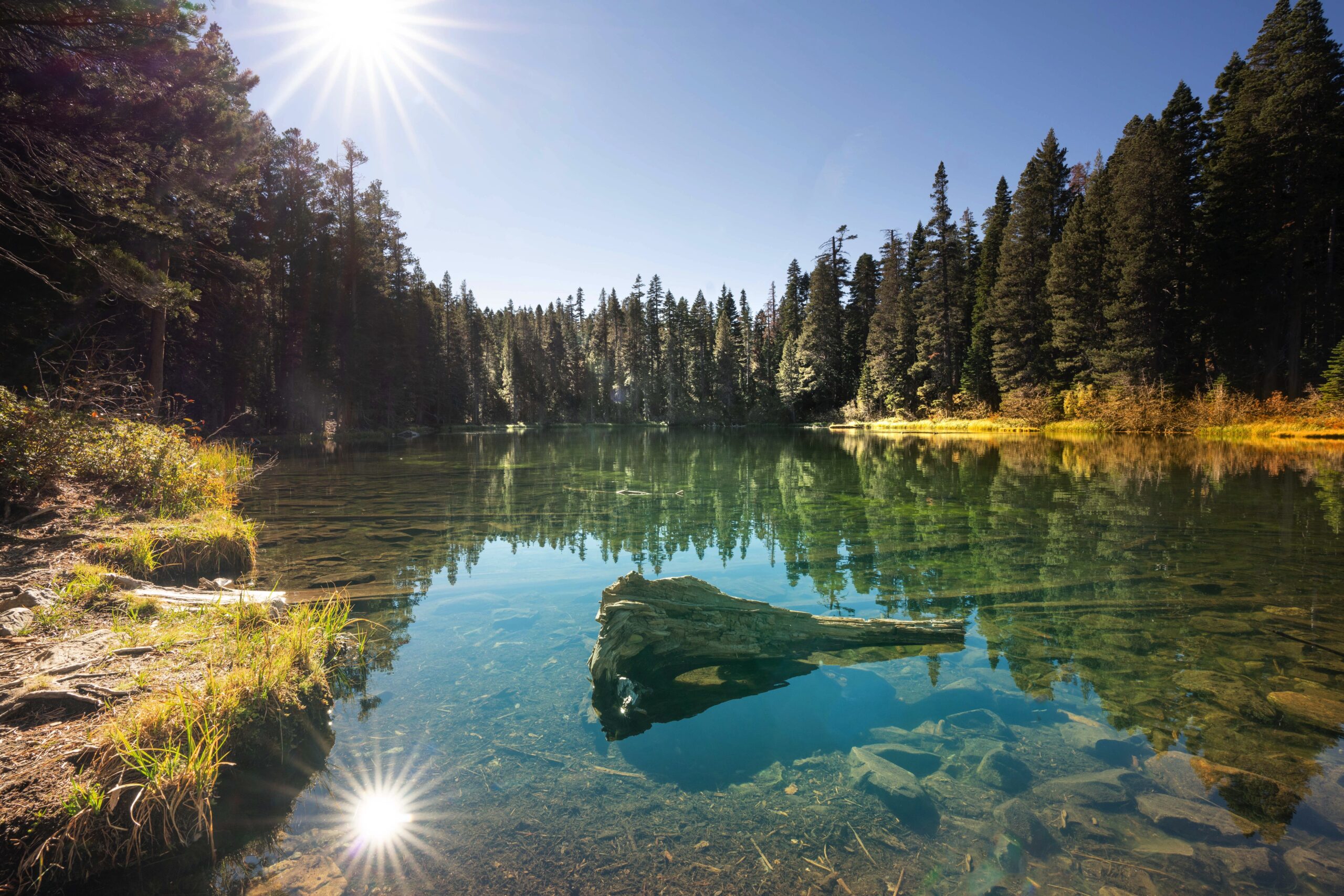 Cathedral Lake in Lake Tahoe, California. Photography by California Travel Escapes.