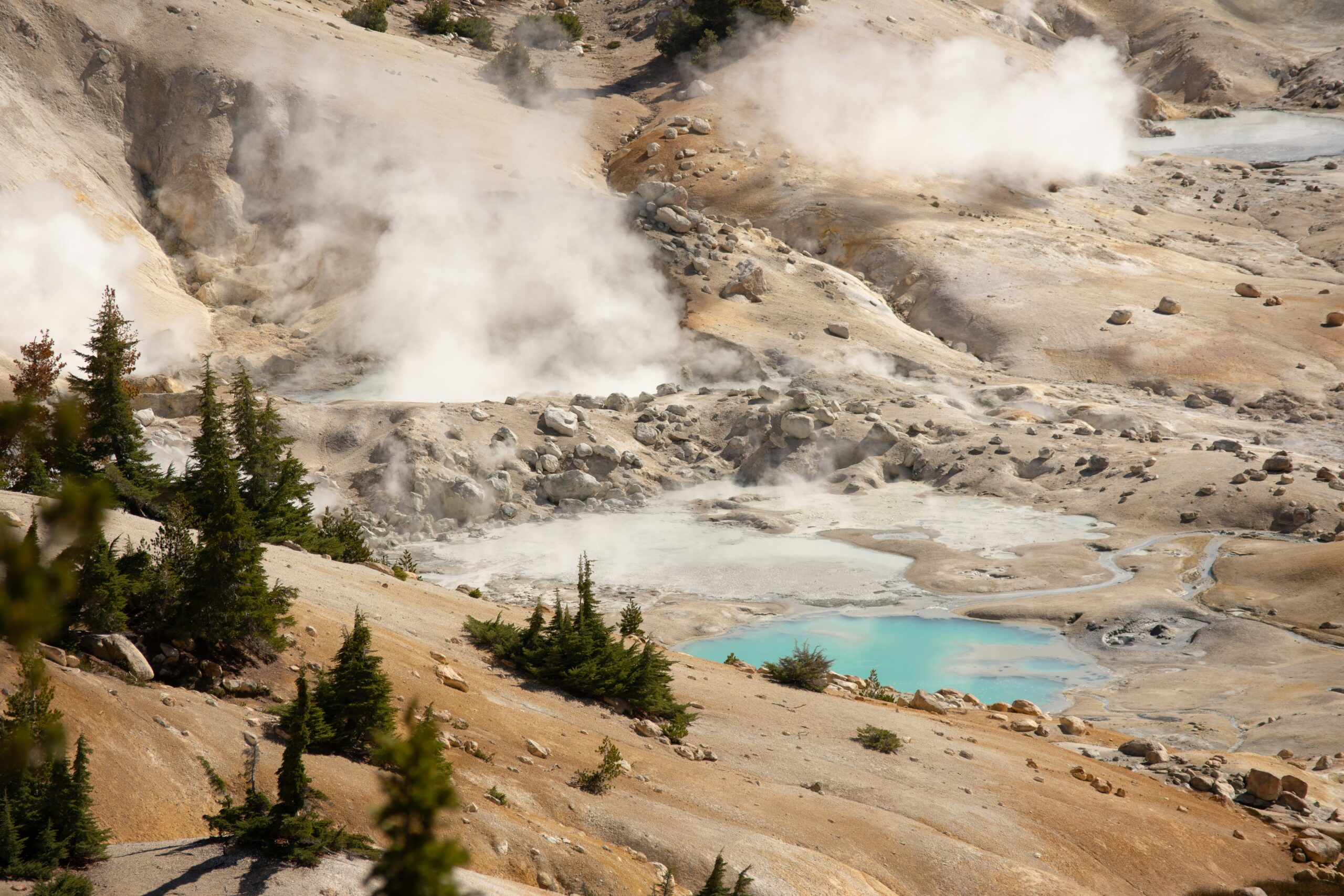 Lassen Volcanic National Park in California.